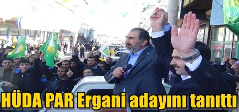 Hür Dava Partisi Ergani adayını tanıttı