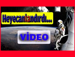 Dünyaya atlayışın yeni görüntüleri VİDEO