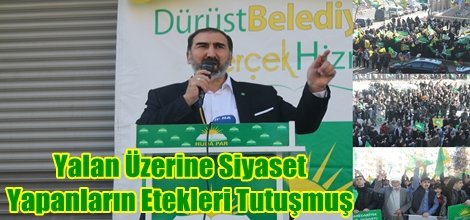 'Yalan Üzerine Siyaset Yapanların Etekleri Tutuşmuş'