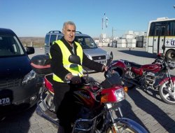 Direksiyon sınavına 60 yaşında katıldı