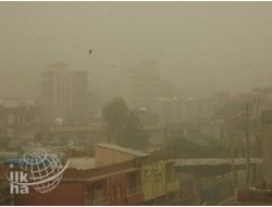 Şırnak ve İlçeleri Toz Bulutu Altında