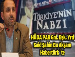 Sait Şahin Türkiye`nin Nabzı Programına konuk olacak