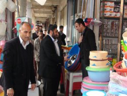 Cizre Esnafından HÜDA PAR Adayına Sıcak İlgi