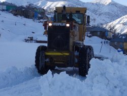 Bingöl'de Halen 12 Köy Yolu Kapalı