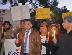 İşten Çıkartılan Taşeron İşçilerden Mumlu Eylem