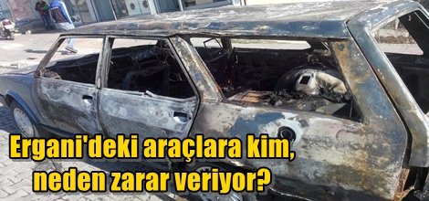 Ergani'deki araçlara kim, neden zarar veriyor?