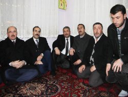 Çelik'ten Taş Ailesine Taziye Ziyareti