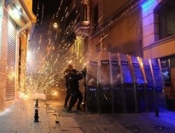 Taksim'de polis müdahalesi