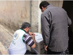 Şanlıurfa'daki Mülteci Aileye Yardım