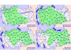 Ülke Genelinde Hava Durumu