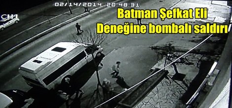 Batman Şefkat Eli Deneğine bombalı saldırı