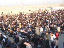 Mülteciler Yağmur Duasında