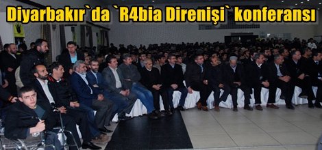 Diyarbakır`da `R4bia Direnişi` konferansı