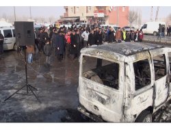 Hüda Par, Üyelerinin Aracını Yakanları Kınadı