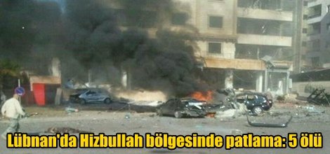 Lübnan'da Hizbullah bölgesinde patlama: 5 ölü