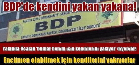 Encümen olabilmek için kendilerini yakıyorlar