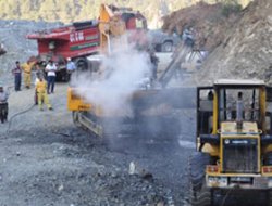 PKK Uluderede İş Makinelerine Saldırdı