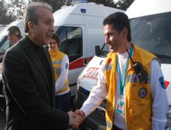 Bakan Eker 15 Ambulans İçin Düzenlenen Törene Katıldı