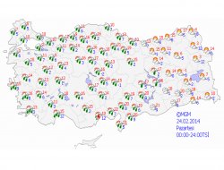 Kuvvetli Yağış Uyarısı