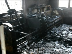 Şanlıurfa'da Ev Yangını