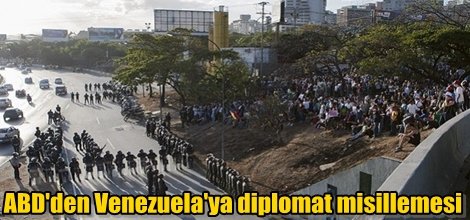 ABD'den Venezuela'ya diplomat misillemesi
