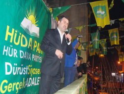 "Çürümüş siyaset anlayışını HÜDA PAR'la çöpe atacağız"