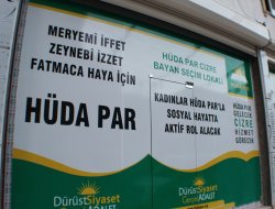 HÜDA PAR Cizre'de bayan seçim bürosu açıldı