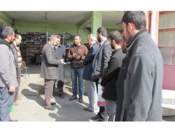 Hüda Par adayı sanayi esnafının sorunlarını dinledi