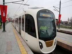 Yerli tramvay İstanbul raylarında