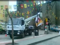 Diyarbakır'da belediye araçları kimin hizmetinde