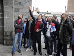 Mahkum ustalar tarihi yapıları inceledi