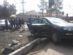 Trafik ışıklarının olmayışı kazaya neden oldu