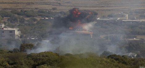 İsrail'den Golan Tepesi'ne roketli saldırı