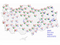 Ülkenin büyük bölümü sağanak yağışlı geçecek