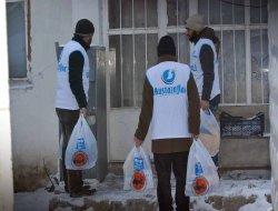 Ağri Mustazaflar Cemiyeti 150 aileye yardımda bulundu