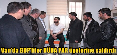 Van'da BDP'liler HÜDA PAR üyelerine saldırdı