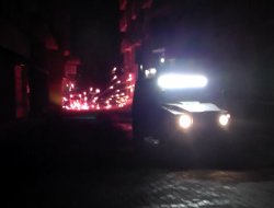 Silopi'de olaylı gece