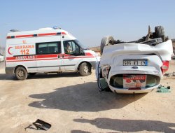 Midyat'ta trafik kazası: 1 yaralı