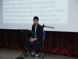 Diyarbakır'da Liseler arası hafızlık ve Kur'an-ı Kerim okuma yarışması