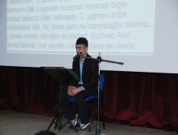Liseler arası hafızlık ve Kur'an-ı Kerim okuma yarışması