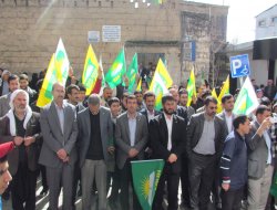 Siverek HÜDA-PAR Seçim Bürosu salâvatlarla açıldı