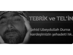 Şehid Ubeydullah`ın Şehadet Yıldönümünde Basına ve Kamuyouna