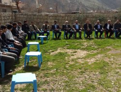 Hür Dava Partisi Şırnak İl Başkanlığı Kasrik'te ziyaretlerde bulundu