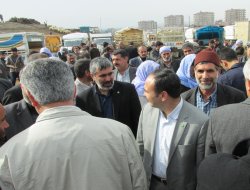 HÜDA PAR Ergani heyeti esnafı ziyaret etti