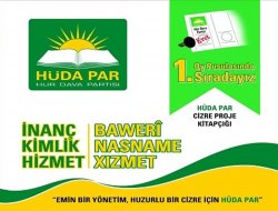 HÜDA PAR Cizre için projelerini halkla paylaştı