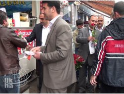 Kutlu Doğuma Gül ile Davet