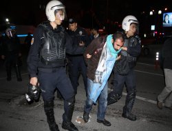 Mersin'de Berkin Elvan eyleminde 5 Yaralı 12 Gözaltı