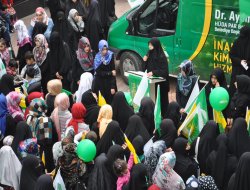 HÜDA PAR Kadın Kolları seçim bürosu açtı