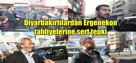 Diyarbakırlılardan Ergenekon tahliyelerine sert tepki