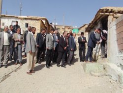 HÜDA PAR Silvan adayı seçim çalışmaları kapsamında köyleri ziyaret etti